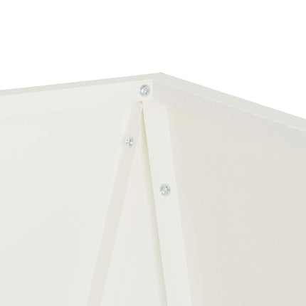 Plantekasse Hvid 30 x 30 x 75 cm Stål