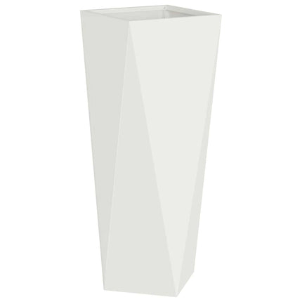 Plantekasse Hvid 30 x 30 x 75 cm Stål