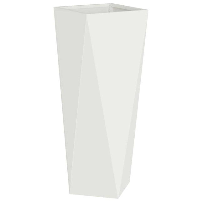 Plantekasse Hvid 30 x 30 x 75 cm Stål