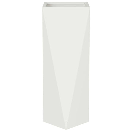 Plantekasse Hvid 30 x 30 x 75 cm Stål