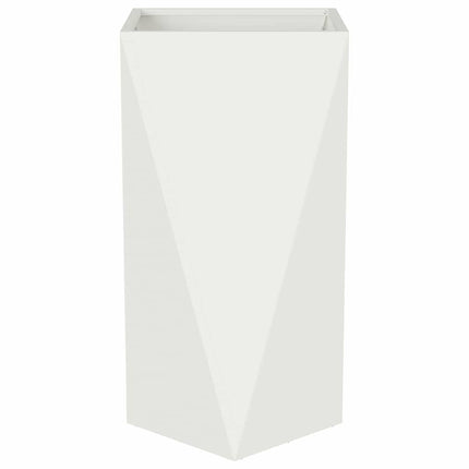 Plantekasse Hvid 40 x 40 x 75 cm Stål