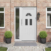 Plantekasse 2 pcs Sort 30 x 30 x 30 cm Stål