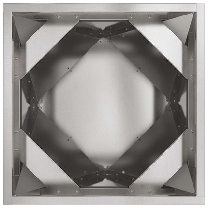 Plantekasse Sølv 30 x 30 x 30 cm Rustfrit stål