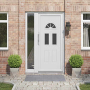 Plantekasse 2 pcs Sølv 30 x 30 x 30 cm Rustfrit stål