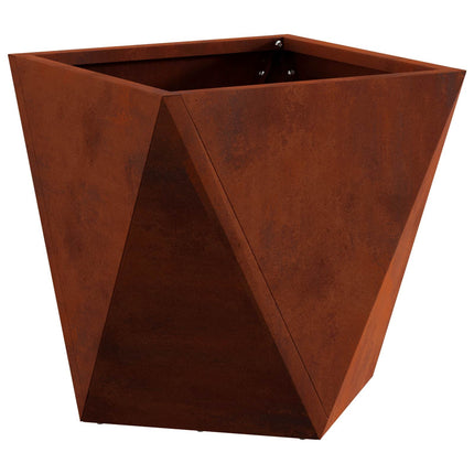 Plantekasse Rusten 30 x 30 x 30 cm Cortenstål