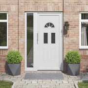 Plantekasse 2 pcs Antracit 40 x 40 x 40 cm Stål