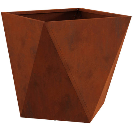 Plantekasse Rusten 40 x 40 x 40 cm Cortenstål