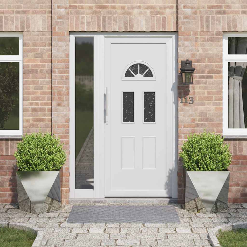 Plantekasse 2 pcs Sølv 50 x 50 x 50 cm Galvaniseret stål