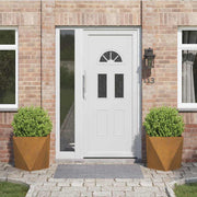 Plantekasse 2 pcs Rusten 50 x 50 x 50 cm Cortenstål