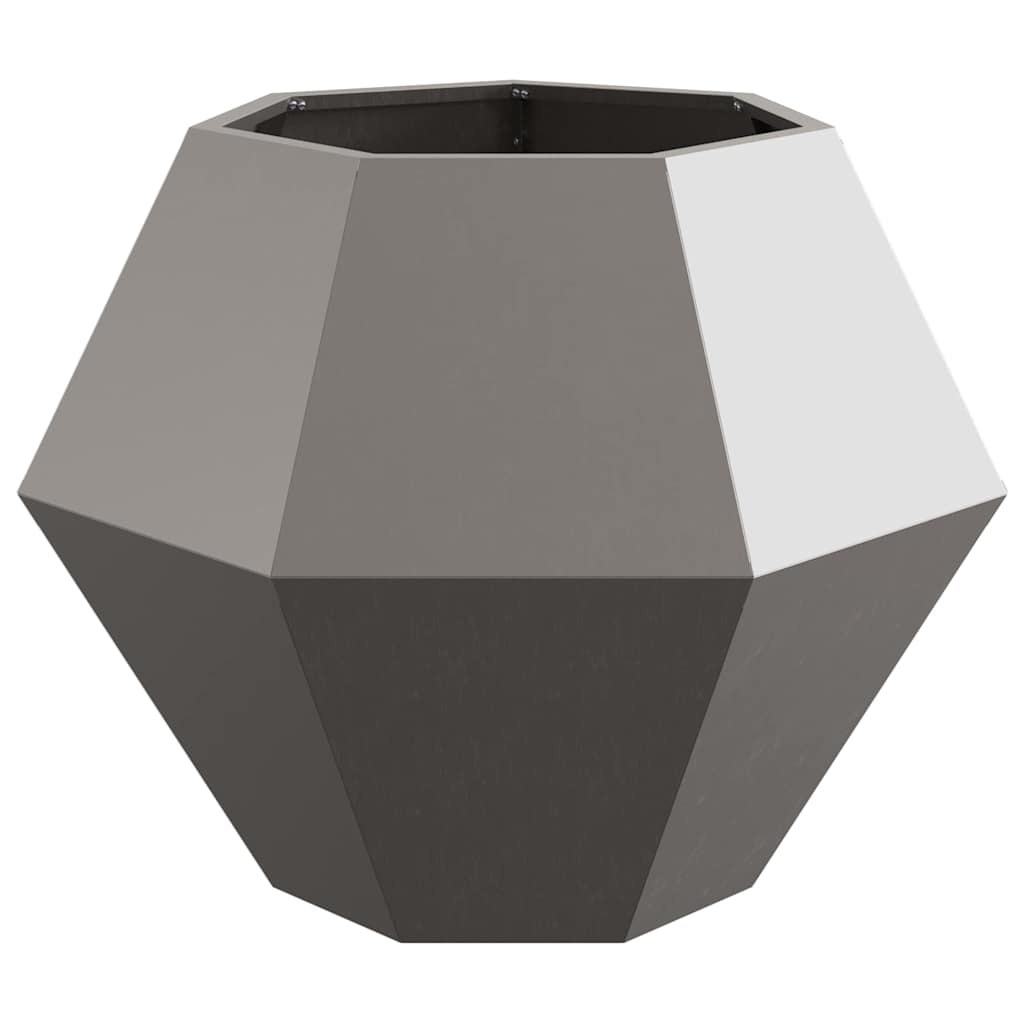 Plantekasse Rusten 75 x 75 x 60 cm Cortenstål