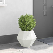 Plantekasse Hvid 50 x 50 x 40 cm Stål
