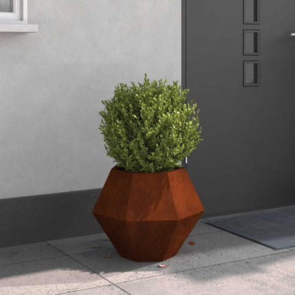 Plantekasse Rusten 50 x 50 x 40 cm Cortenstål