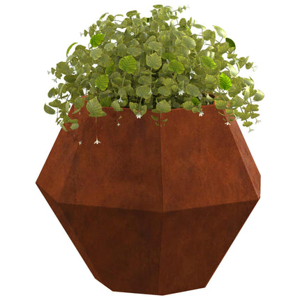 Plantekasse Rusten 50 x 50 x 40 cm Cortenstål