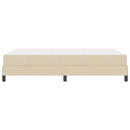 Box spring seng Creme 140 x 200 cm Stof