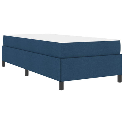 Box spring seng Blå 100 x 200 cm Stof