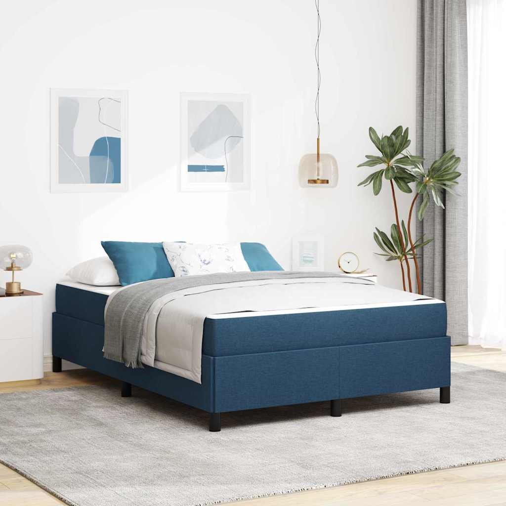 Box spring seng Bl 140 x 200 cm Stof