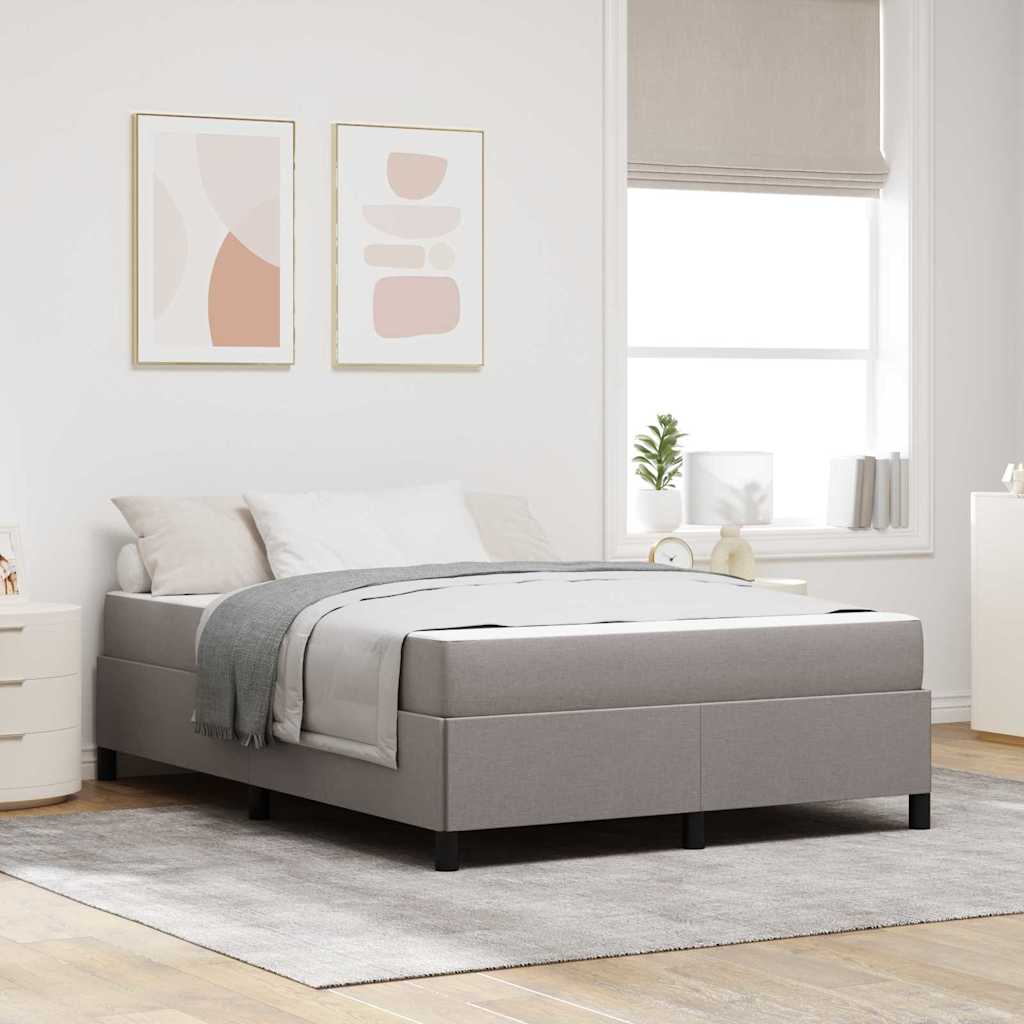 Box spring seng Grbrun 160 x 200 cm Stof