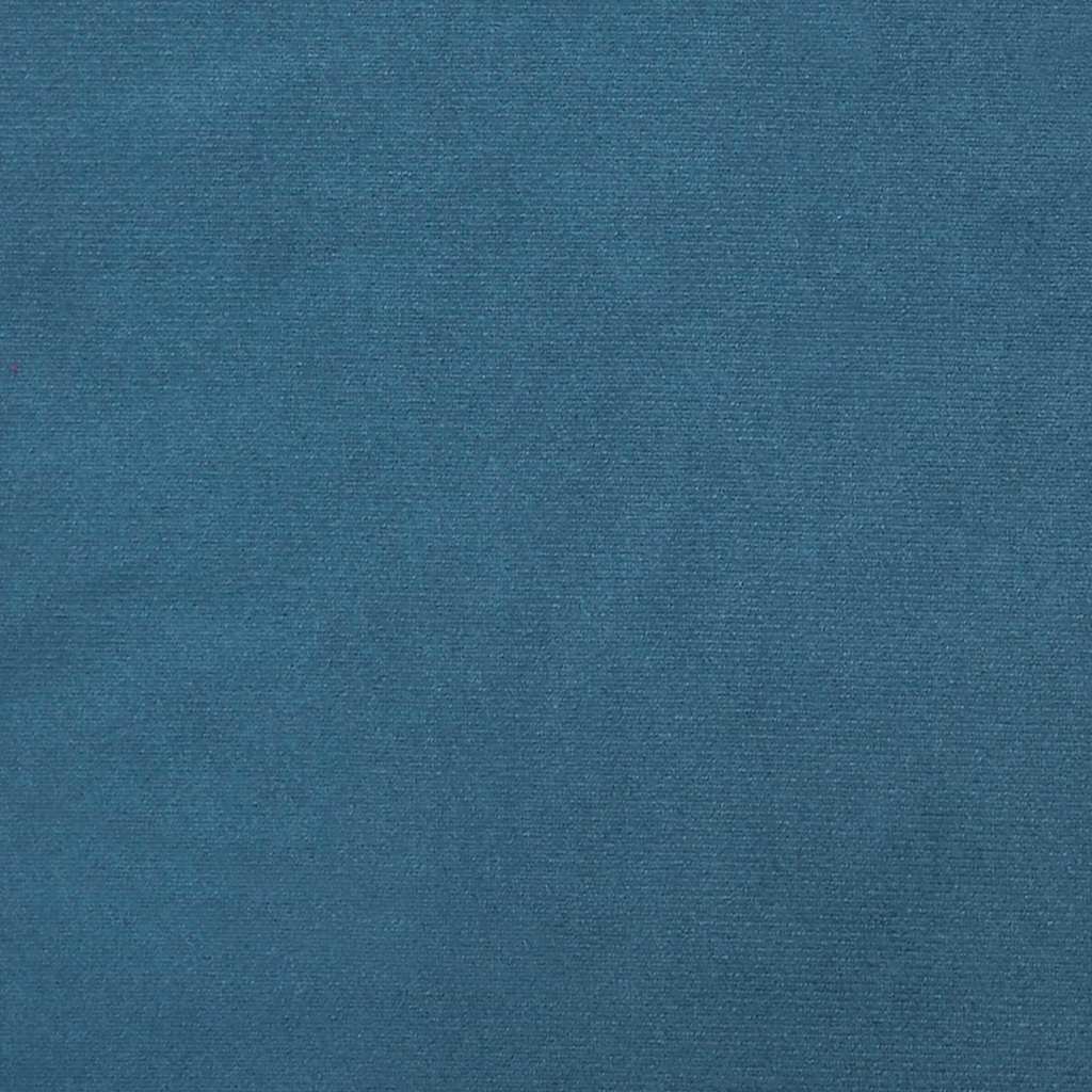 Box spring seng med madras med hovedgærde Blå 90 x 200 cm Fløjl