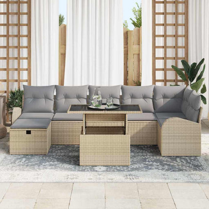 8 stk. Beige