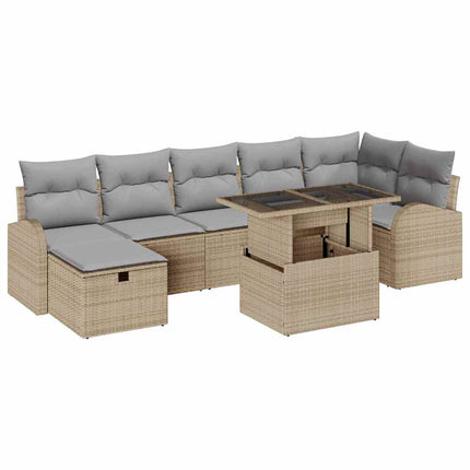 8 stk. Beige