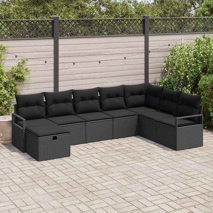 Sofa Sæt 6 stk. polyrattan