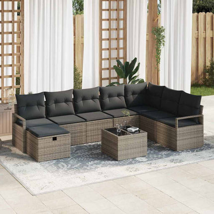 Sofa Sæt 6 stk. polyrattan