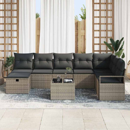 Sofa Sæt 6 stk. polyrattan