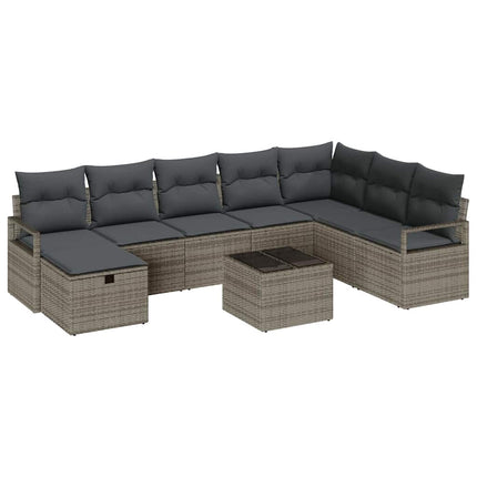 Sofa Sæt 6 stk. polyrattan