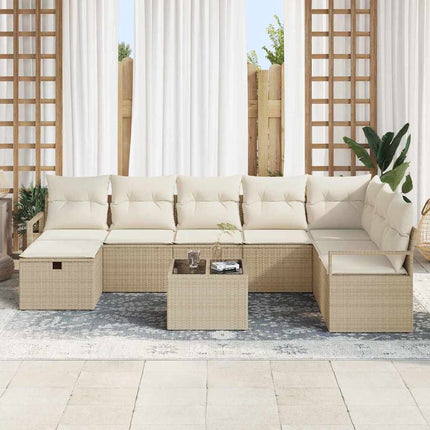 Sofa Sæt 5 stk. polyrattan