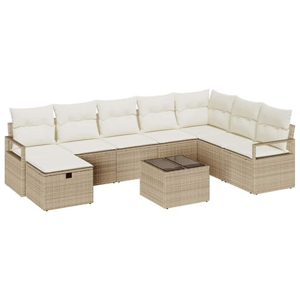 Sofa Sæt 5 stk. polyrattan