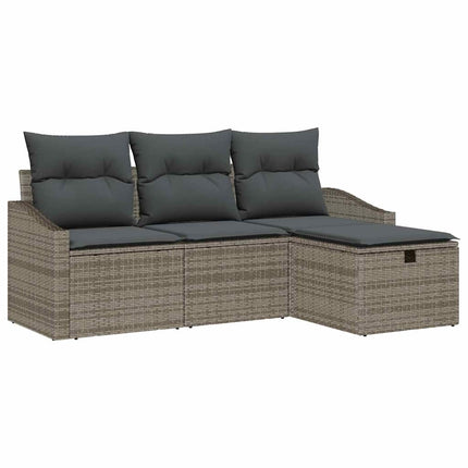Sofa Sæt 4 stk. polyrattan