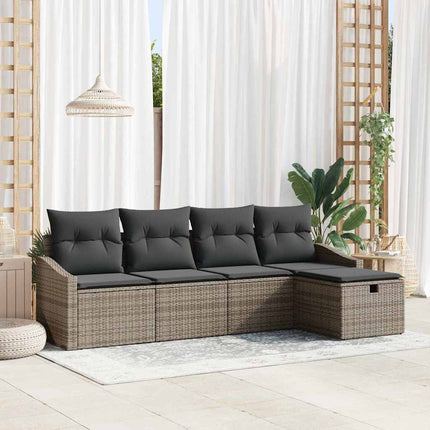 Sofa Sæt 6 stk. polyrattan