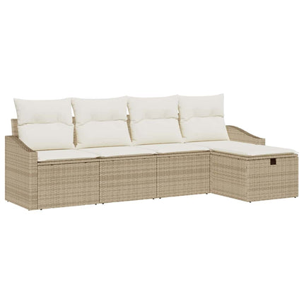 Sofa Sæt 6 stk. polyrattan