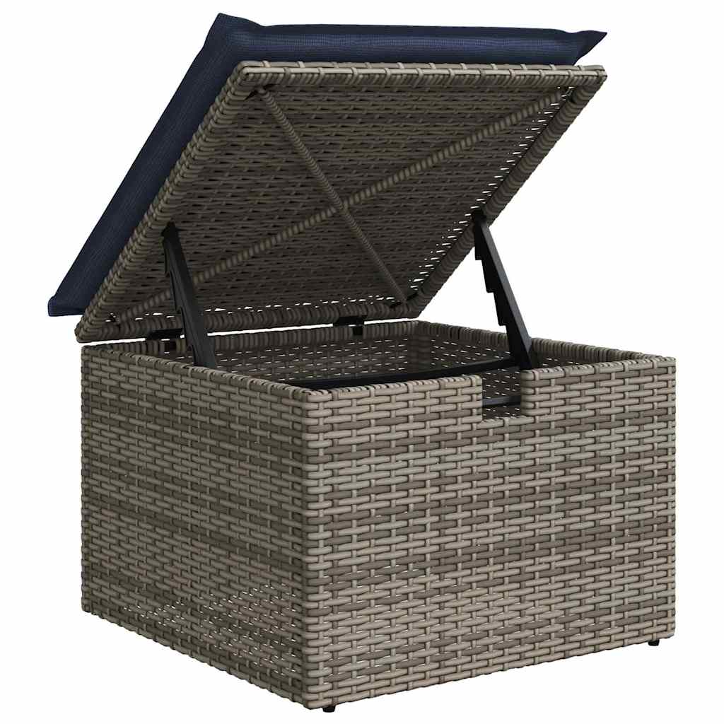 Sofa Sæt med pude 5 pcs polyrattan