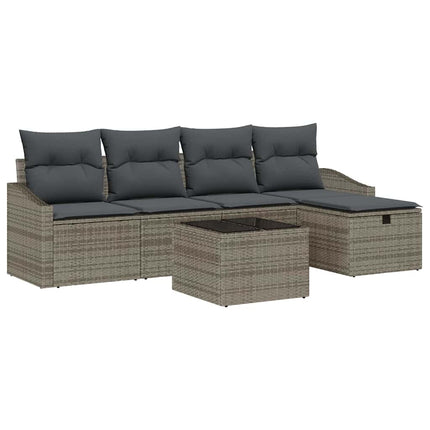 Sofa Sæt 5 stk. polyrattan