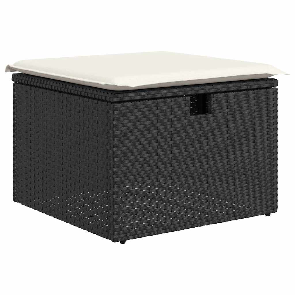Sofa Sæt med pude 6 pcs polyrattan