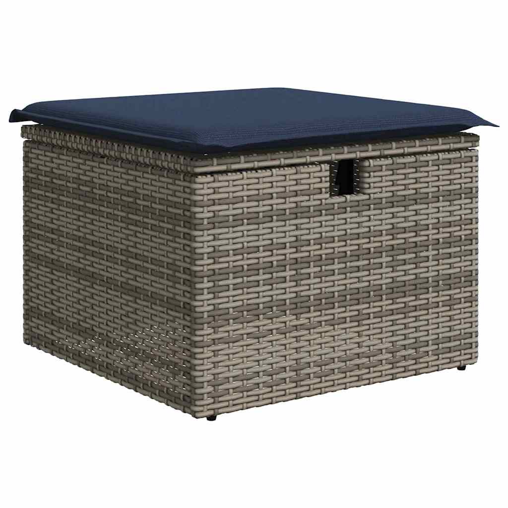 Sofa Sæt med pude 6 pcs polyrattan