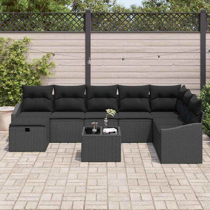 Sofa Sæt 8 stk. polyrattan