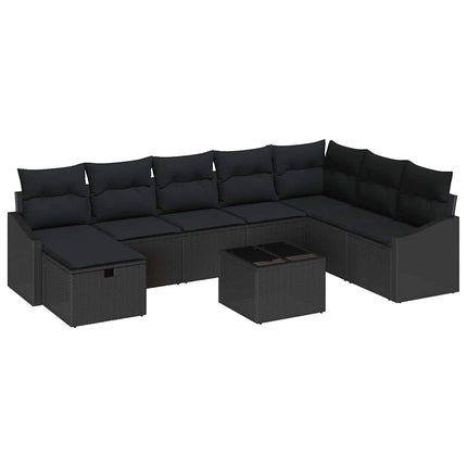 Sofa Sæt 8 stk. polyrattan