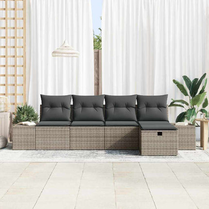 Sofa Sæt 5 stk. polyrattan