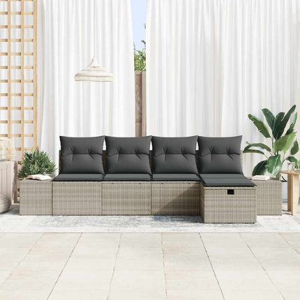 Sofa Sæt 6 stk. polyrattan