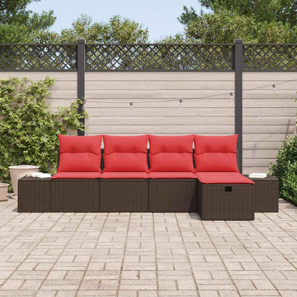 Sofa Sæt 4 stk. polyrattan