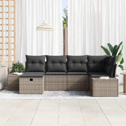 Sofa Sæt 7 stk. polyrattan