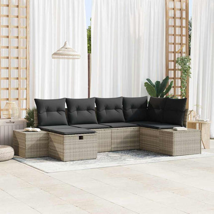 Sofa Sæt 7 stk. polyrattan