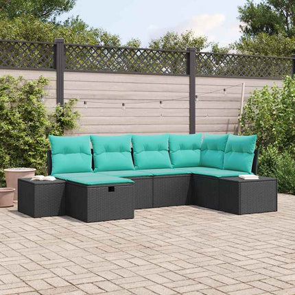 Sofa Sæt 7 stk. polyrattan