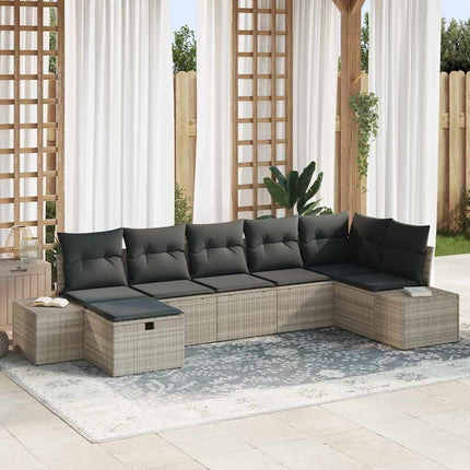 Sofa Sæt 8 stk. polyrattan