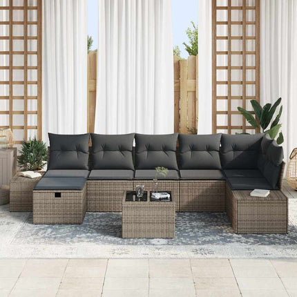 Sofa Sæt 7 stk. polyrattan