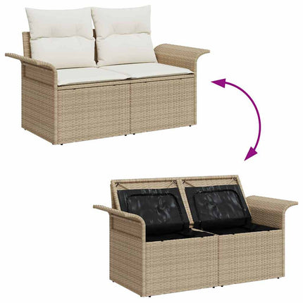Havesofa Sæt 8 stk. 7-Antal sæder Beige og creme