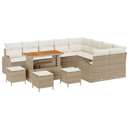 Havesofa Sæt 13 stk. 12-Antal sæder Beige og creme