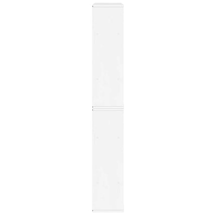 sidekabinetter 4 stk ODDA 40x24x79 cm massivt fyrretræ hvid